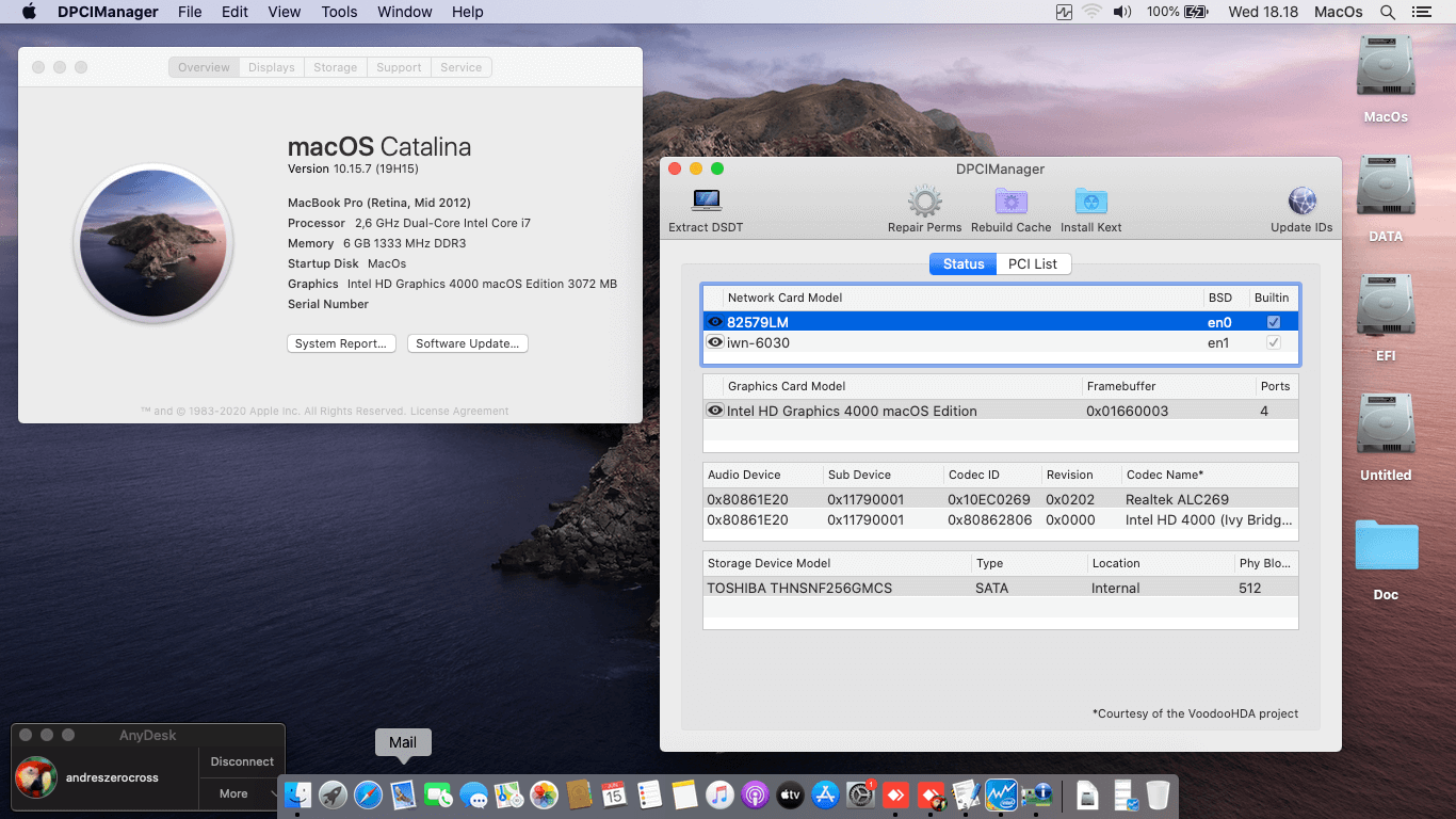 Toshiba Portege Z930 2nd [IvyBridge + Intel HD 4000 + PS2]   OpenCore 1